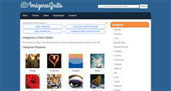 Desktop Screenshot of imagenesgratis.com