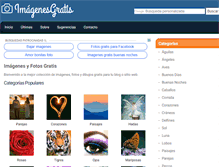 Tablet Screenshot of imagenesgratis.com